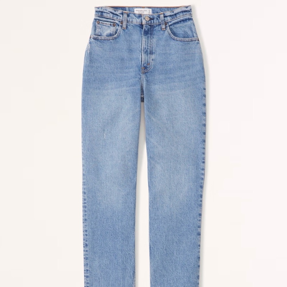 Abercrombie & Fitch Light Blue High Rise Jeans